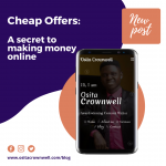 Cheap Offers: A secret to making money online